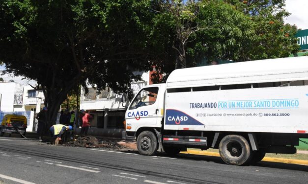 La CAASD resuelve 181 averías en solo una semana