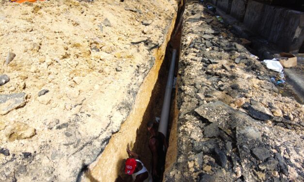 CAASD trabaja en ampliación del sistema de alcantarillado en barrios del Distrito Nacional