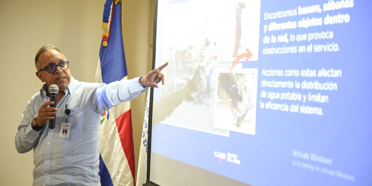 CAASD refuerza acciones para garantizar agua potable ante sequía