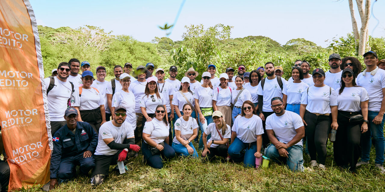 Motor Crédito impulsa reforestación en Los Humedales del Ozama con 500 plantas nativas