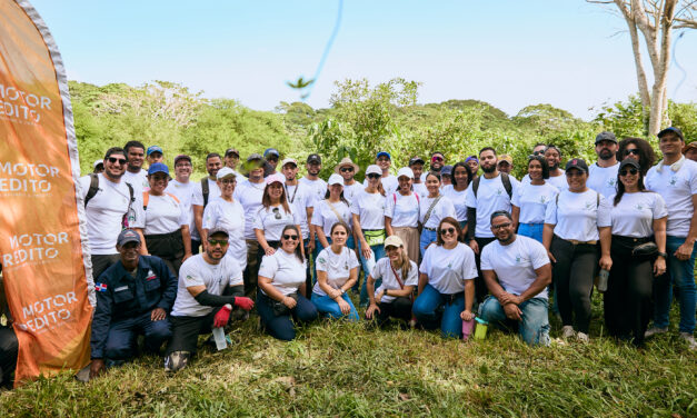 Motor Crédito impulsa reforestación en Los Humedales del Ozama con 500 plantas nativas